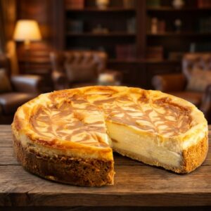 Dulce de Leche No Baked Cheesecake