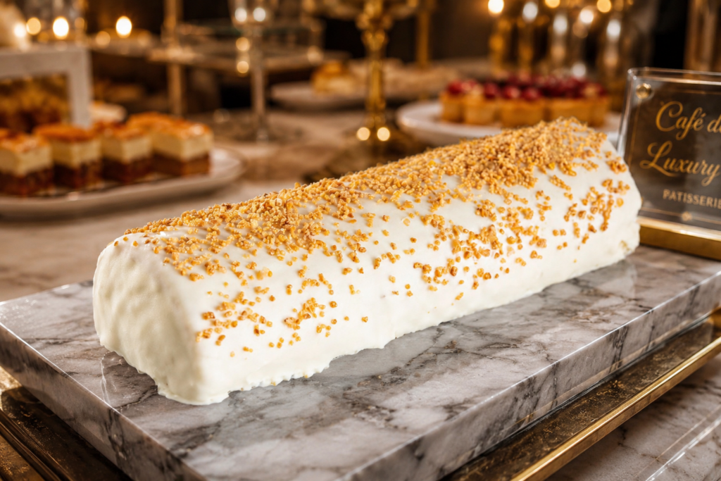 Tronco de Chocolate Blanco