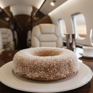 Coconut and pineapple yogurt cake