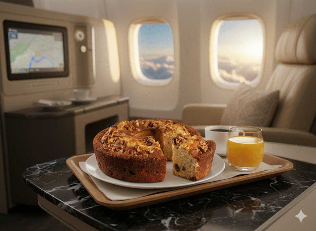Breakfast Nuts Apple and Raisin Cake