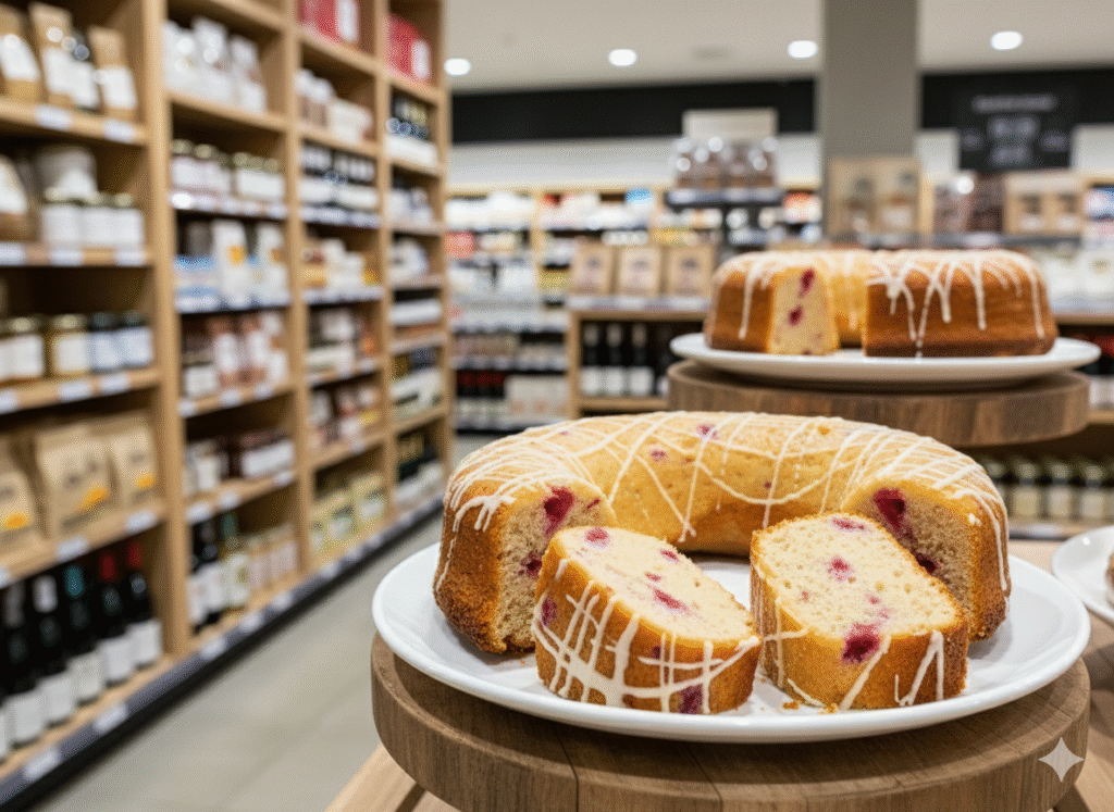 Raspberry Breakfast Yogurt Cake