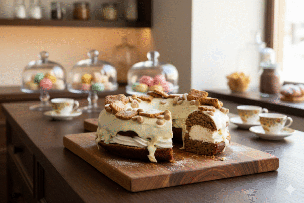 Bundt Cake Carotte Chocolat et Spéculoos