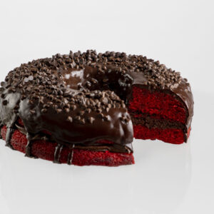 Gâteau Bundt Red Velvet au chocolat