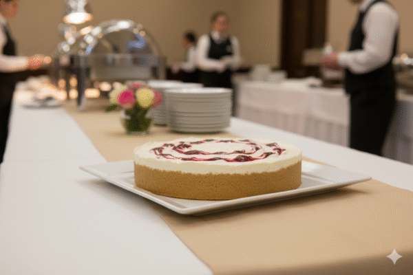 Cheesecake sans cuisson à la framboise