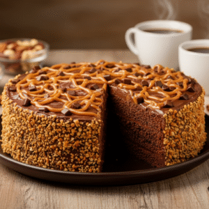 Chocolate Toffee Cake