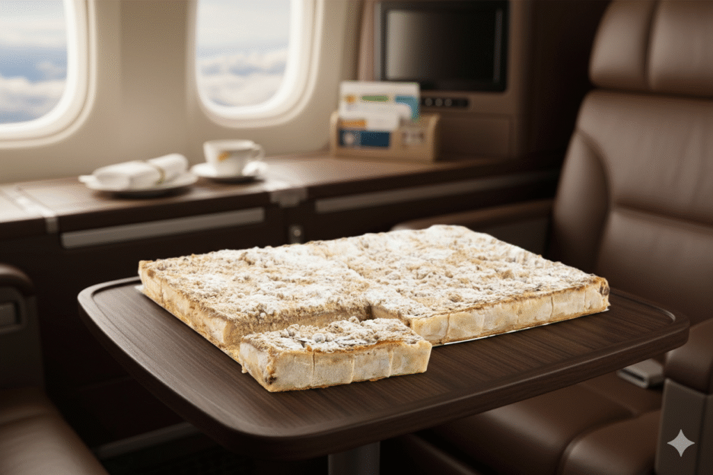 Apple Streusel Plancha