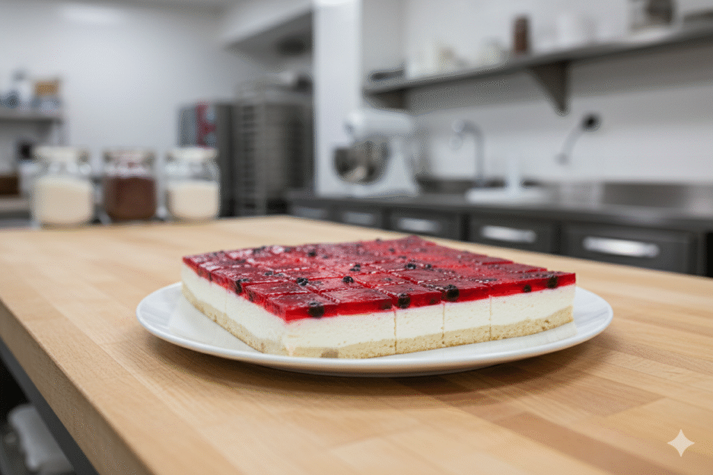 Cheese and blueberry Plancha