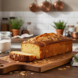 Peach and Almond Plum Cake