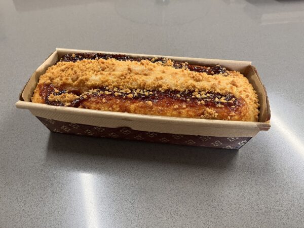 Raspberry Vegan Plum Cake