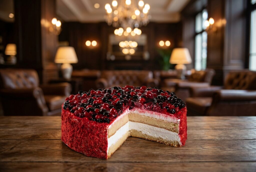 Cheese and Fruits of the Forest Tart