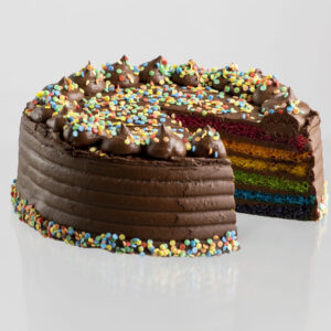 Rainbow Chocolate Dreams Cake