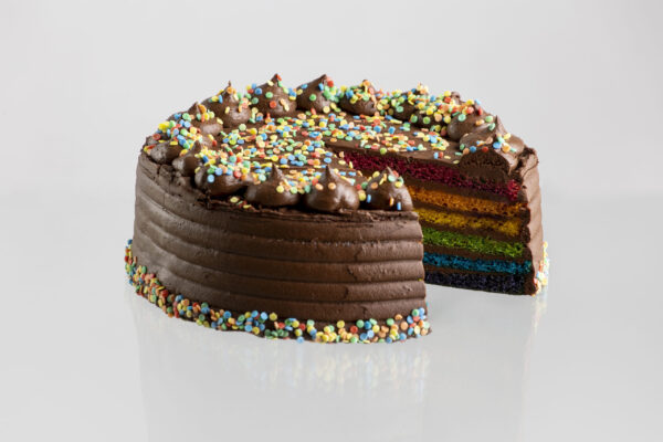 Rainbow Chocolate Dreams Cake