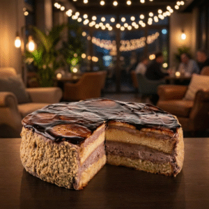 Chocolate and Cookie Tart