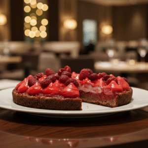 التوت كعكة الجبن