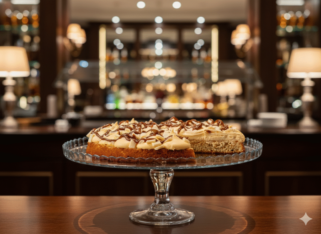 Gâteau à la banane et au caramel