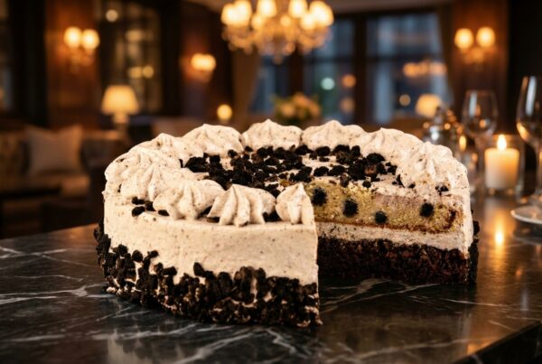 Tarton aux biscuits et à la crème