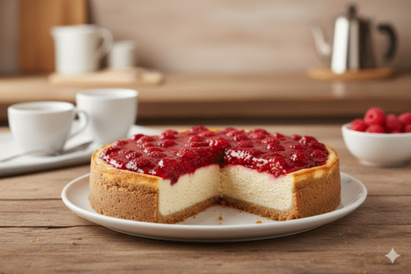 Gâteau Au Fromage Aux Fraises