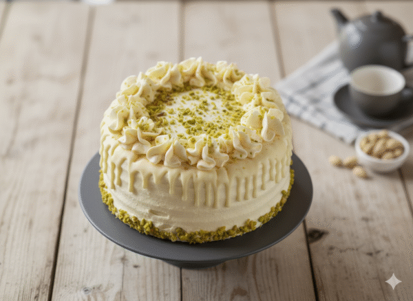 Tarta de Pistacho y Chocolante Blanco Mini - Imagen 3