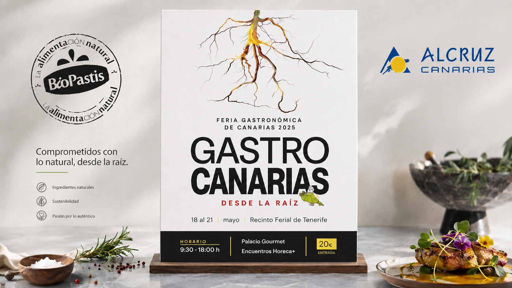 BioPastis en GastroCanarias 2026 junto a Alcruz Canarias
